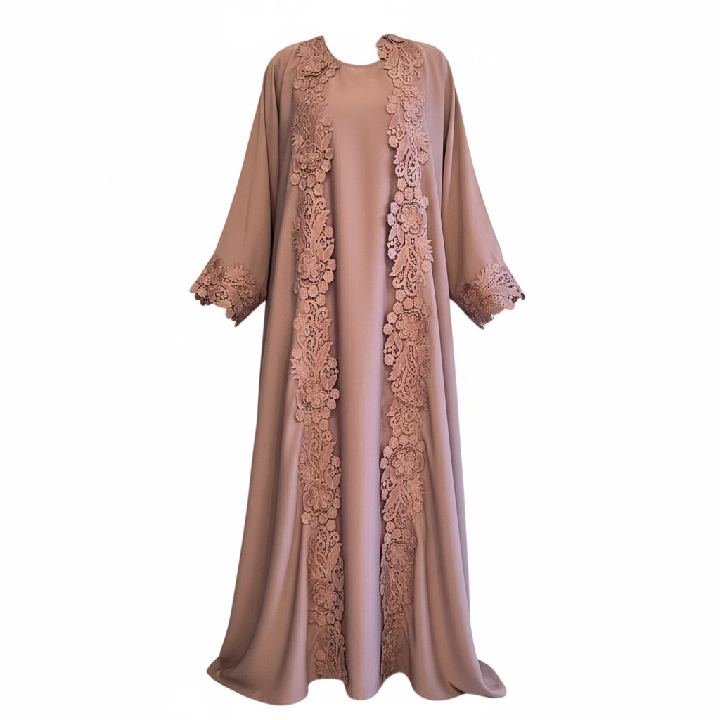 LAYAL LACE ABAYA